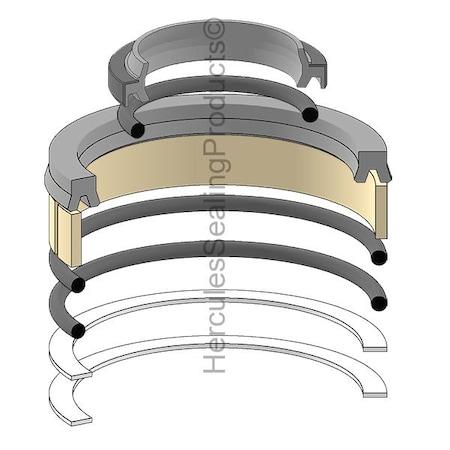 Toyota -After Market Parts Hydraulic Cylinder Repair Kit- 55 X 65 mmLIFT TRUCK KITS 04651-31250-71